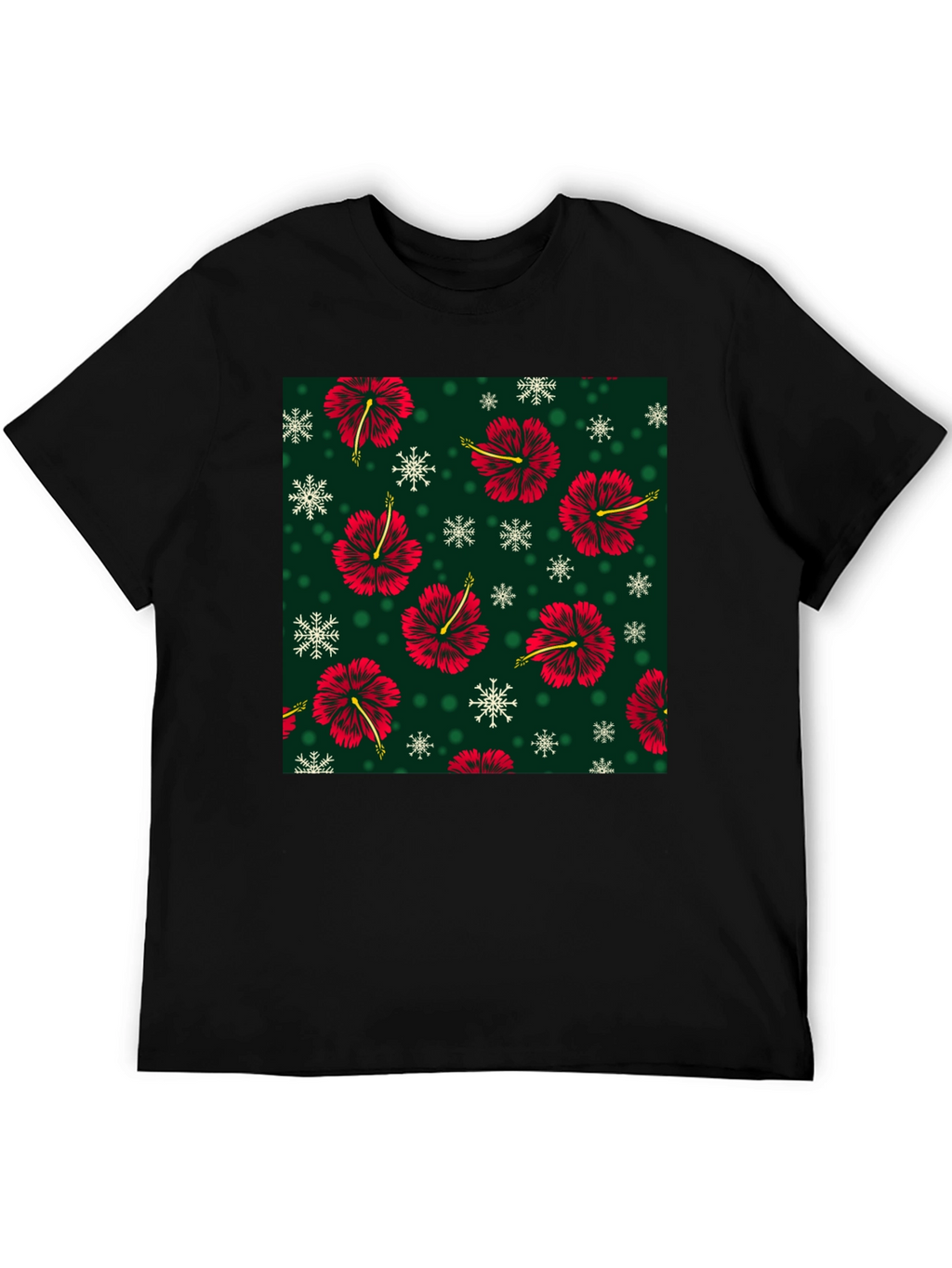 Floral Pattern T-Shirt