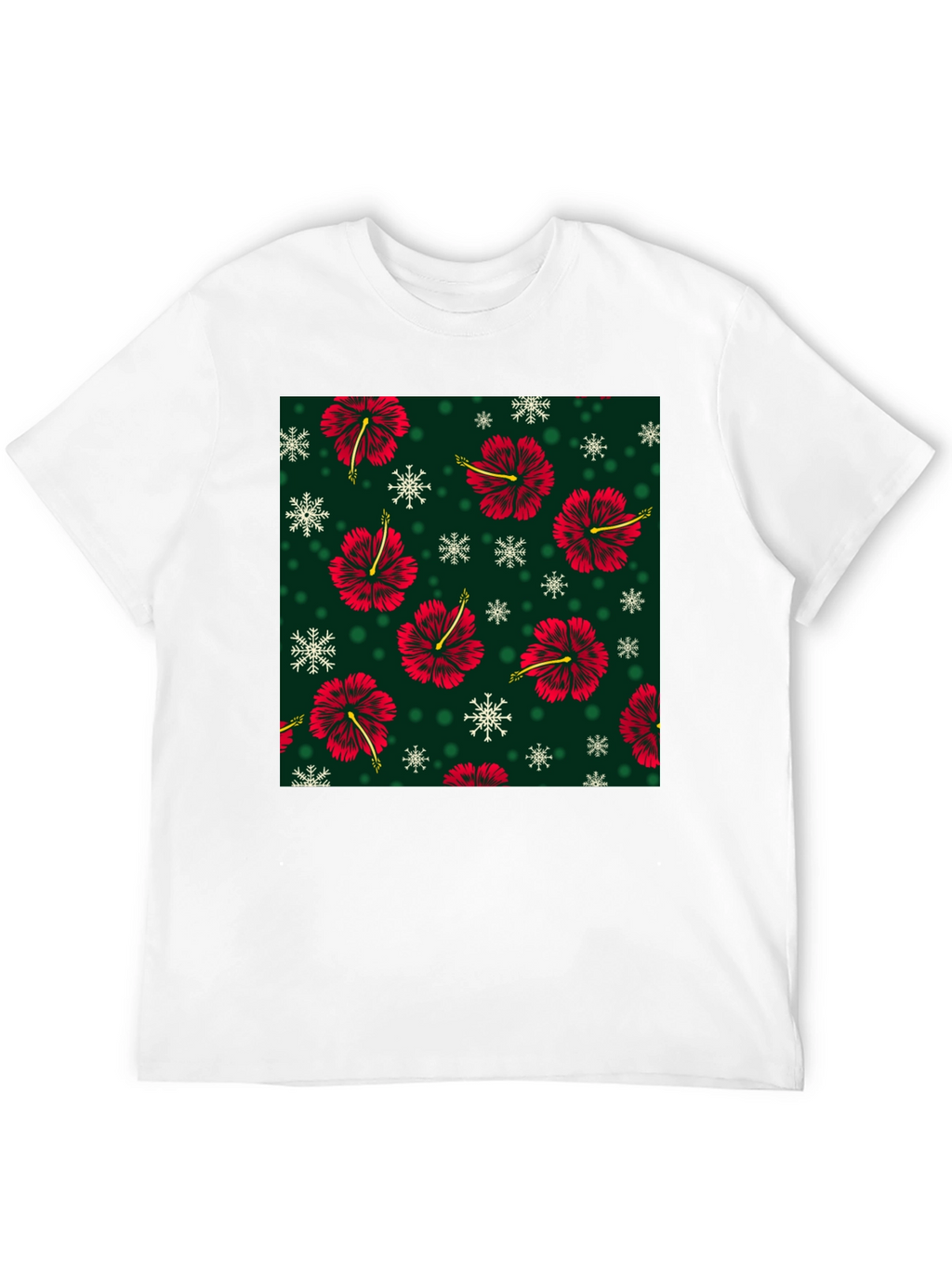 Floral Pattern T-Shirt