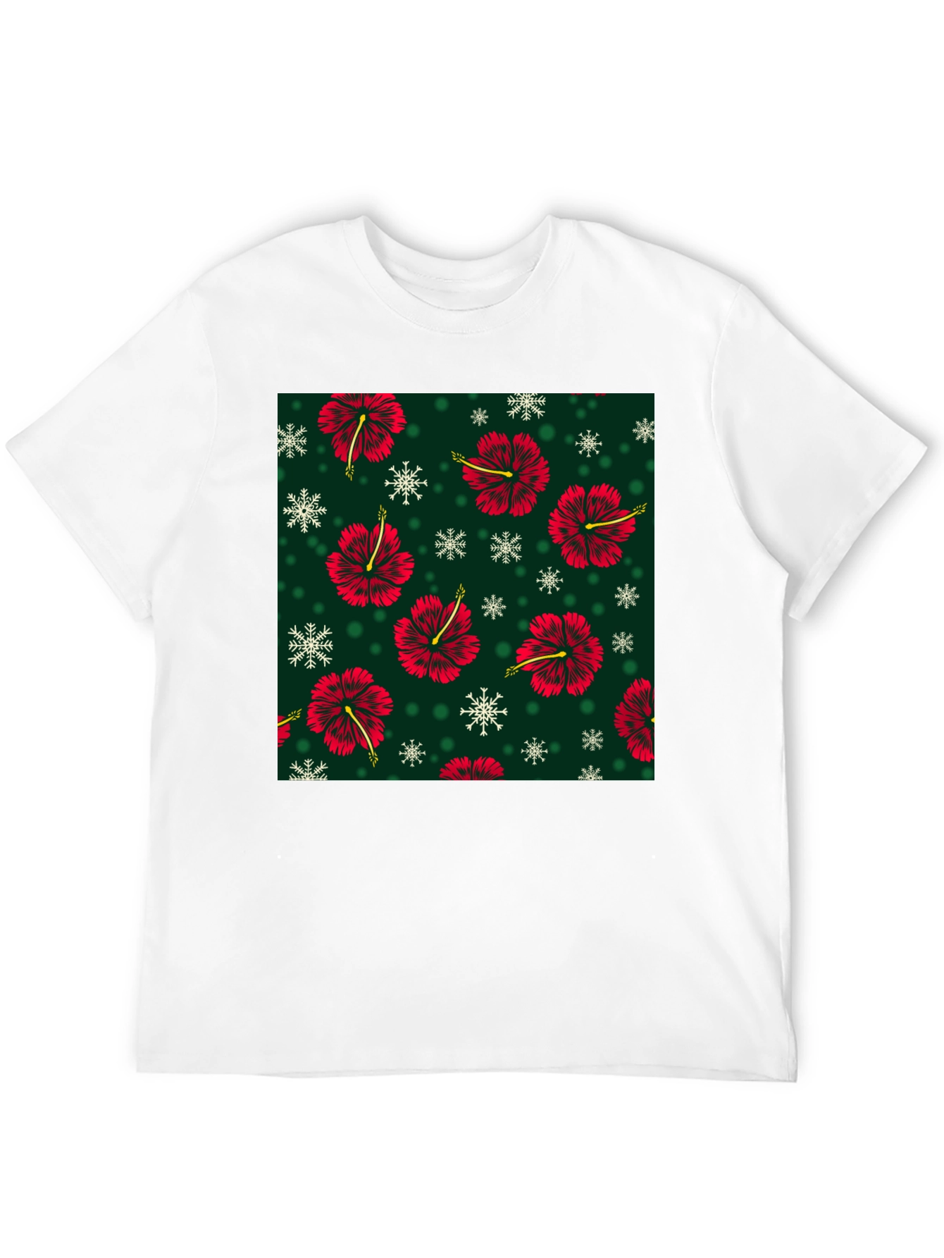 Floral Pattern T-Shirt