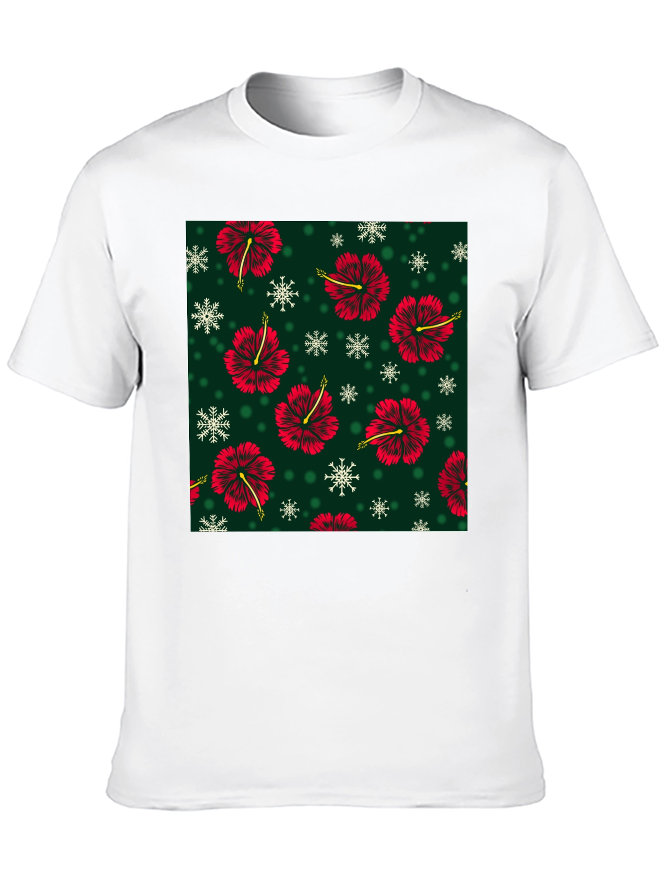 Floral Pattern T-Shirt