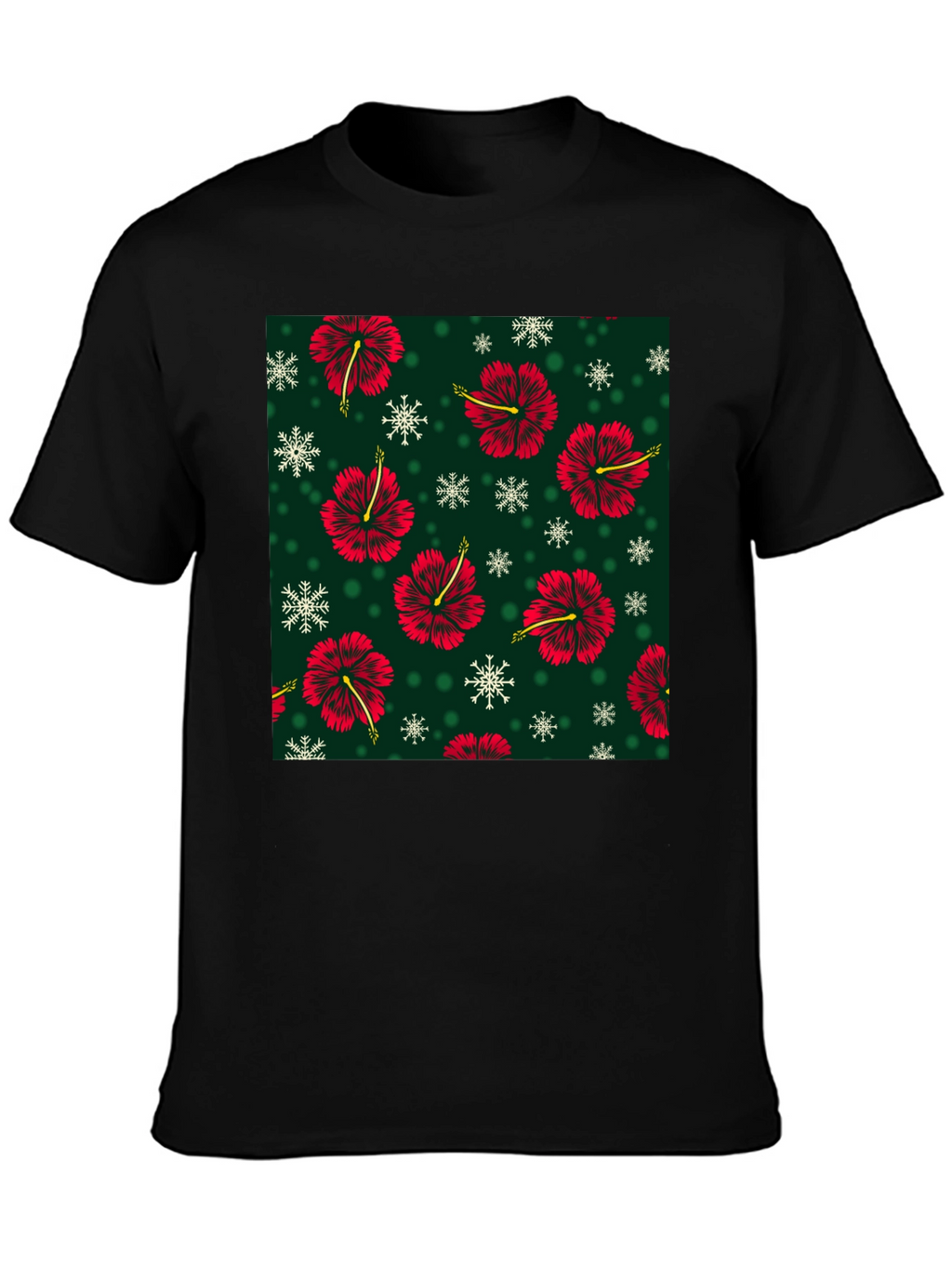 Floral Pattern T-Shirt