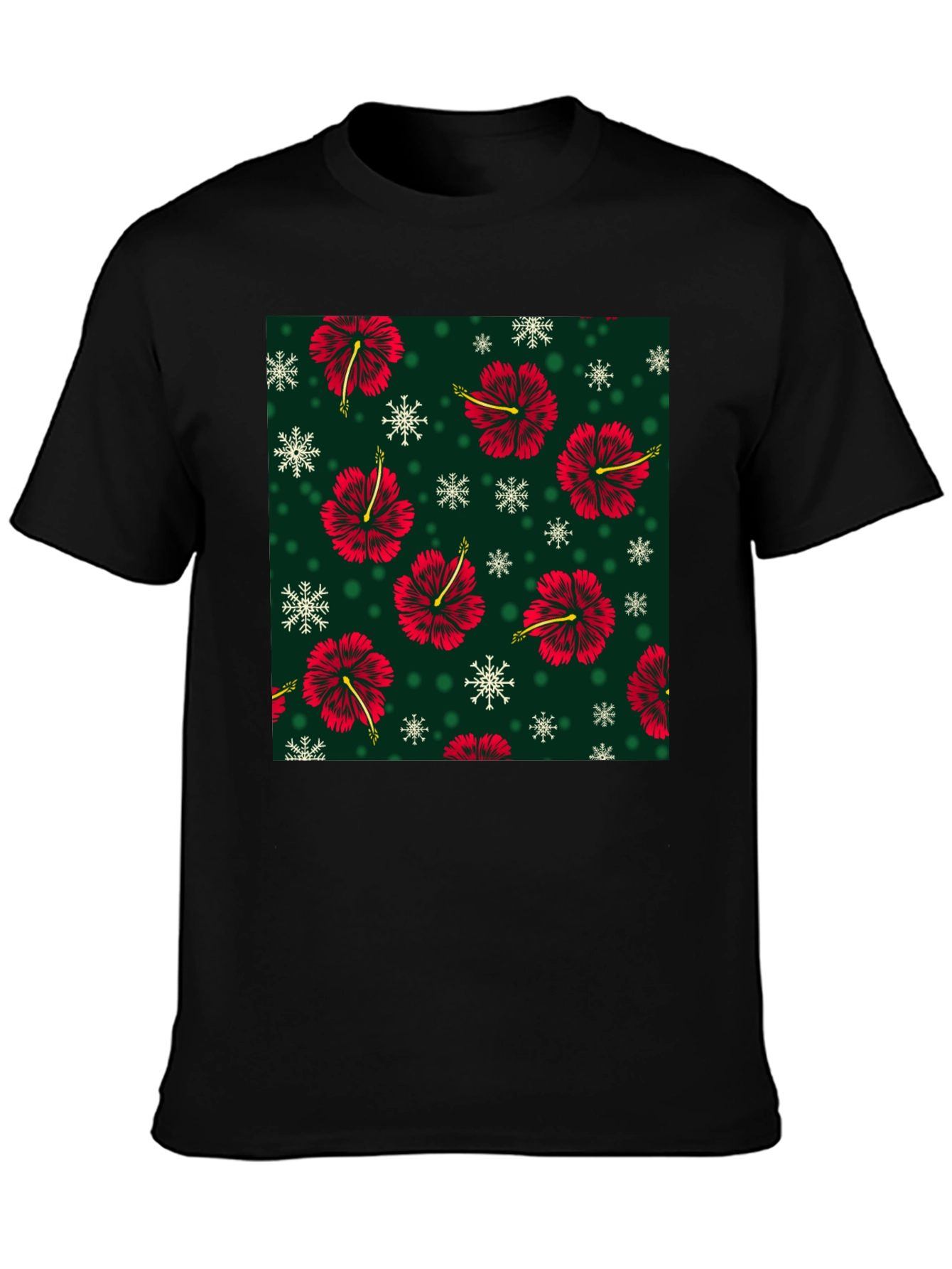 Floral Pattern T-Shirt