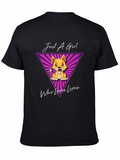 Just A Girl Who Loves Lions T-Shirt