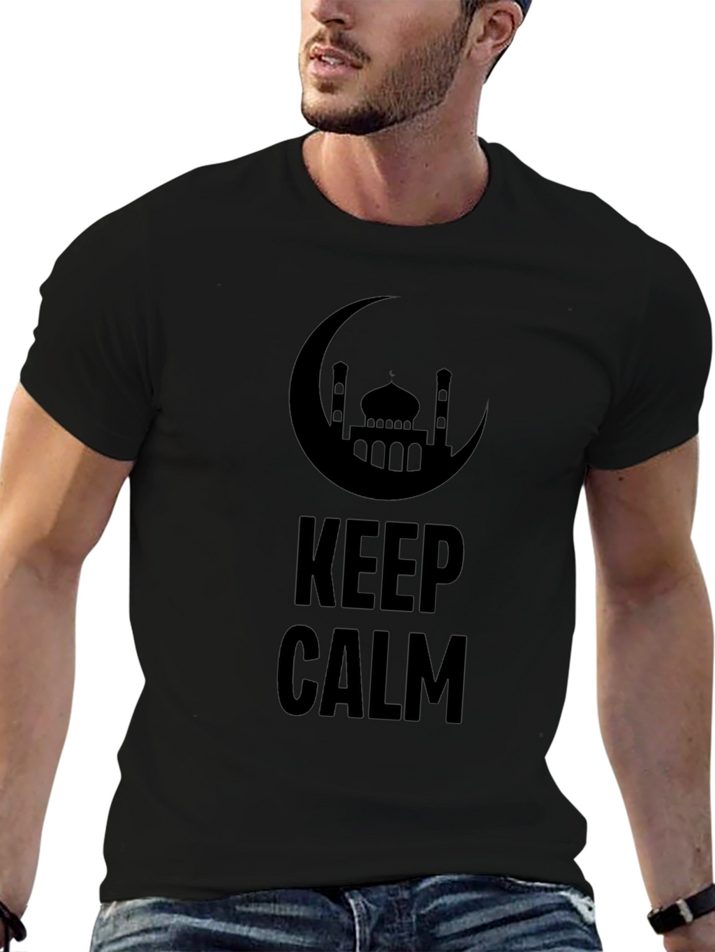 Keep Calm Mosque Graphic Tee