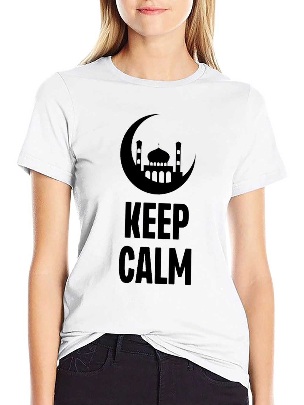 Keep Calm Mosque Graphic Tee