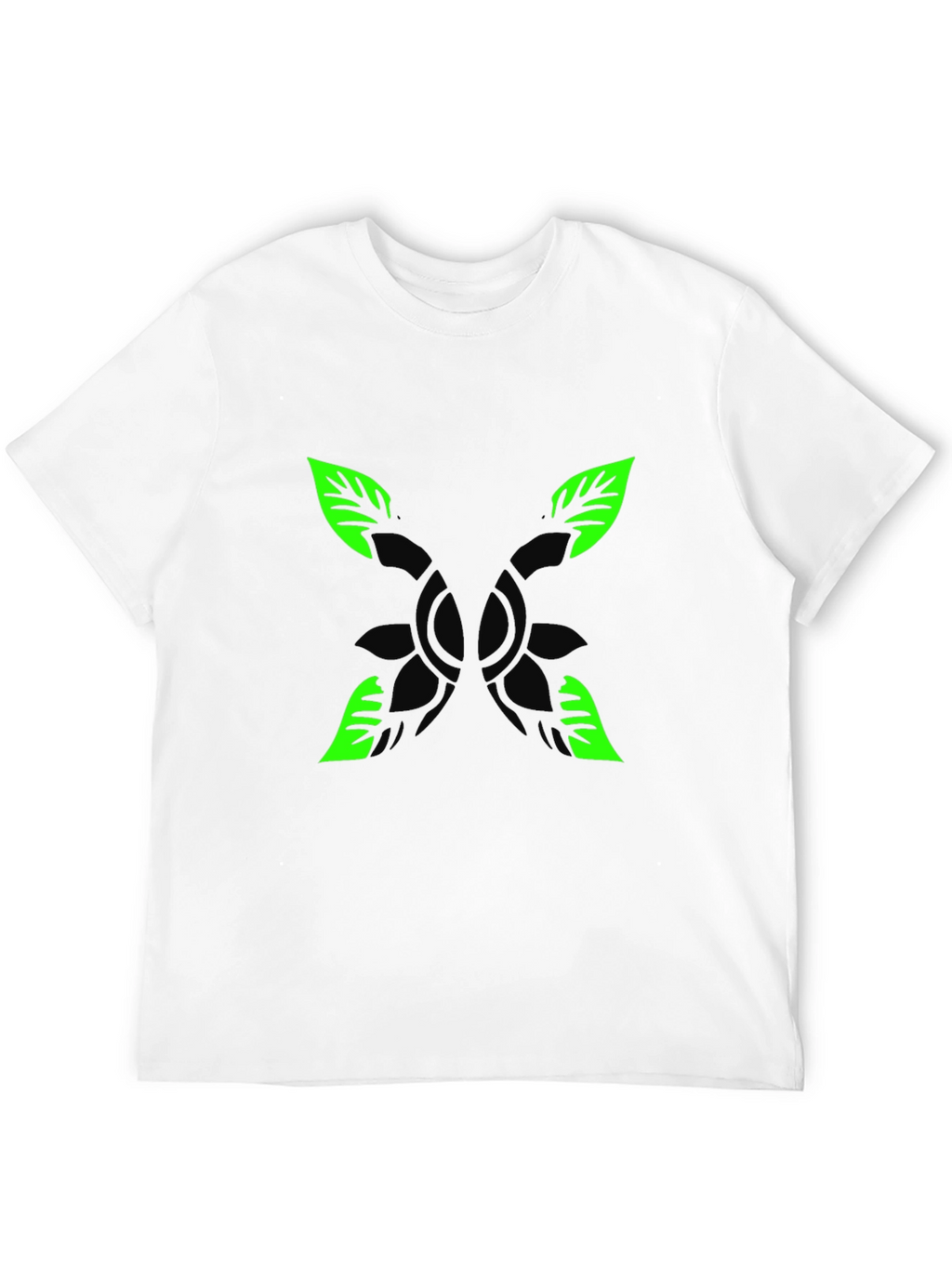 Nature Graphic Black T-Shirt