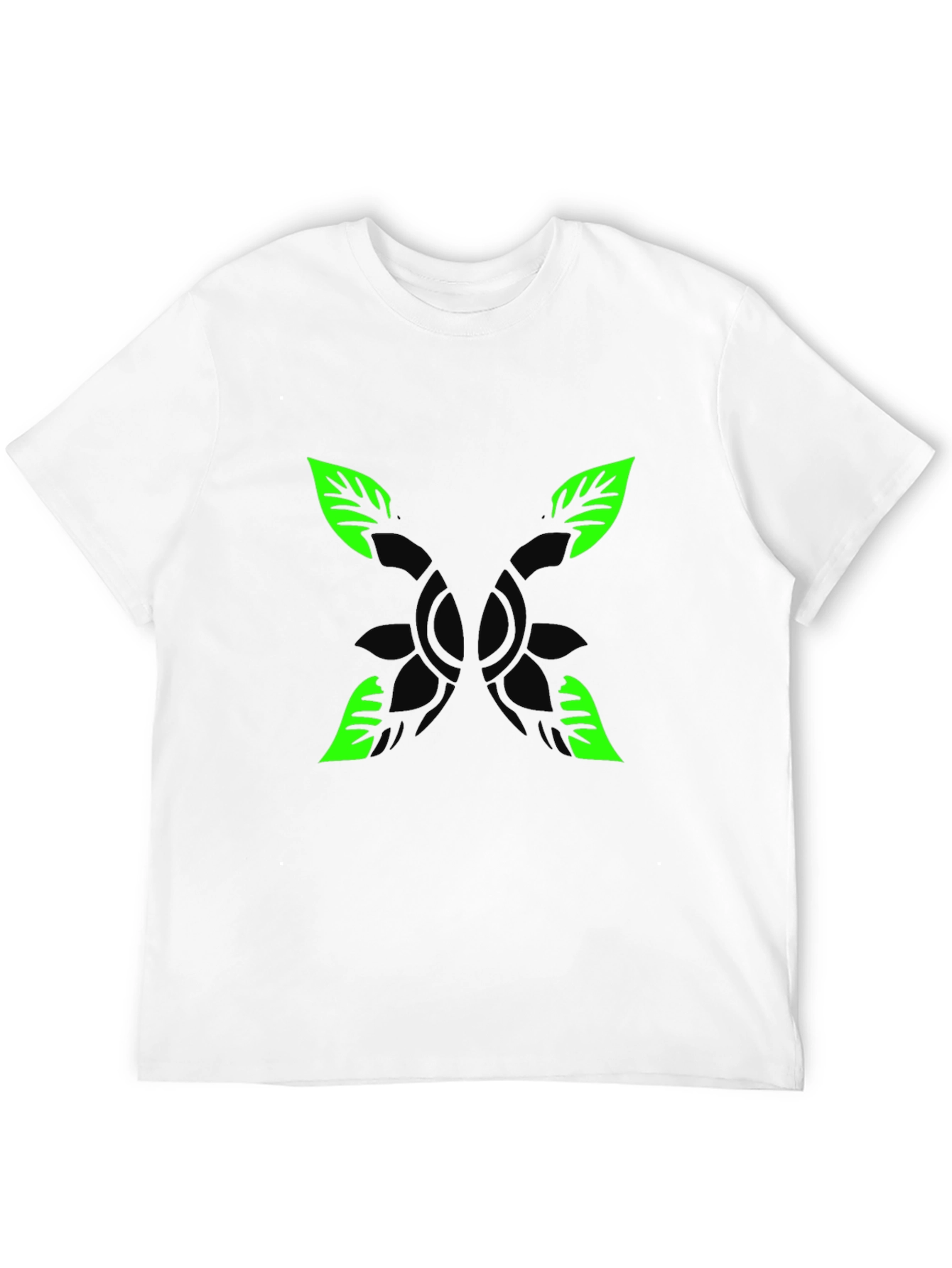 Nature Graphic Black T-Shirt