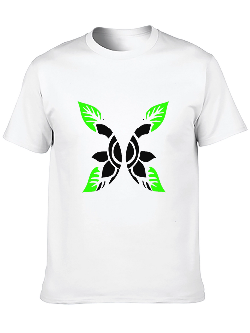 Nature Graphic Black T-Shirt