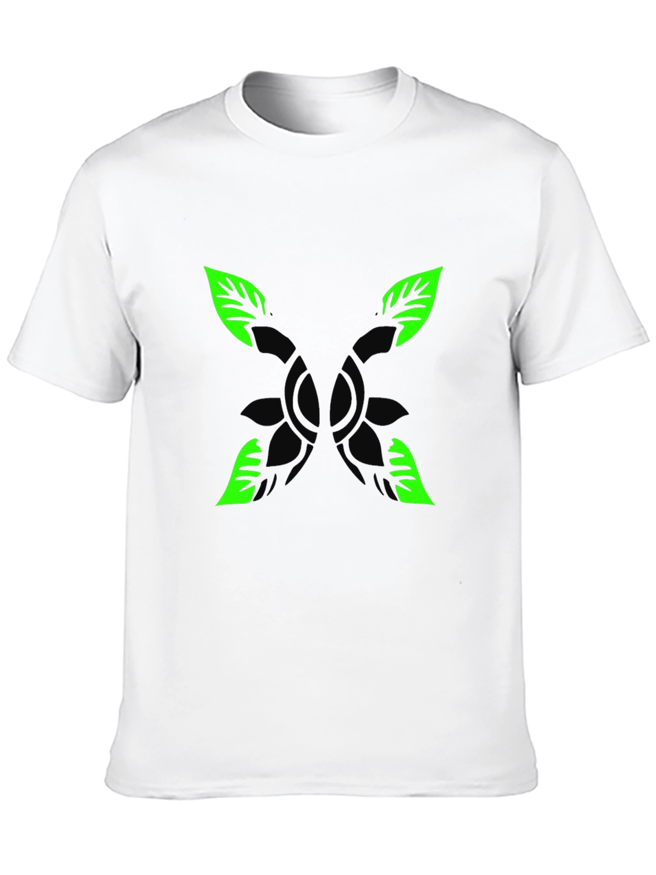 Nature Graphic Black T-Shirt