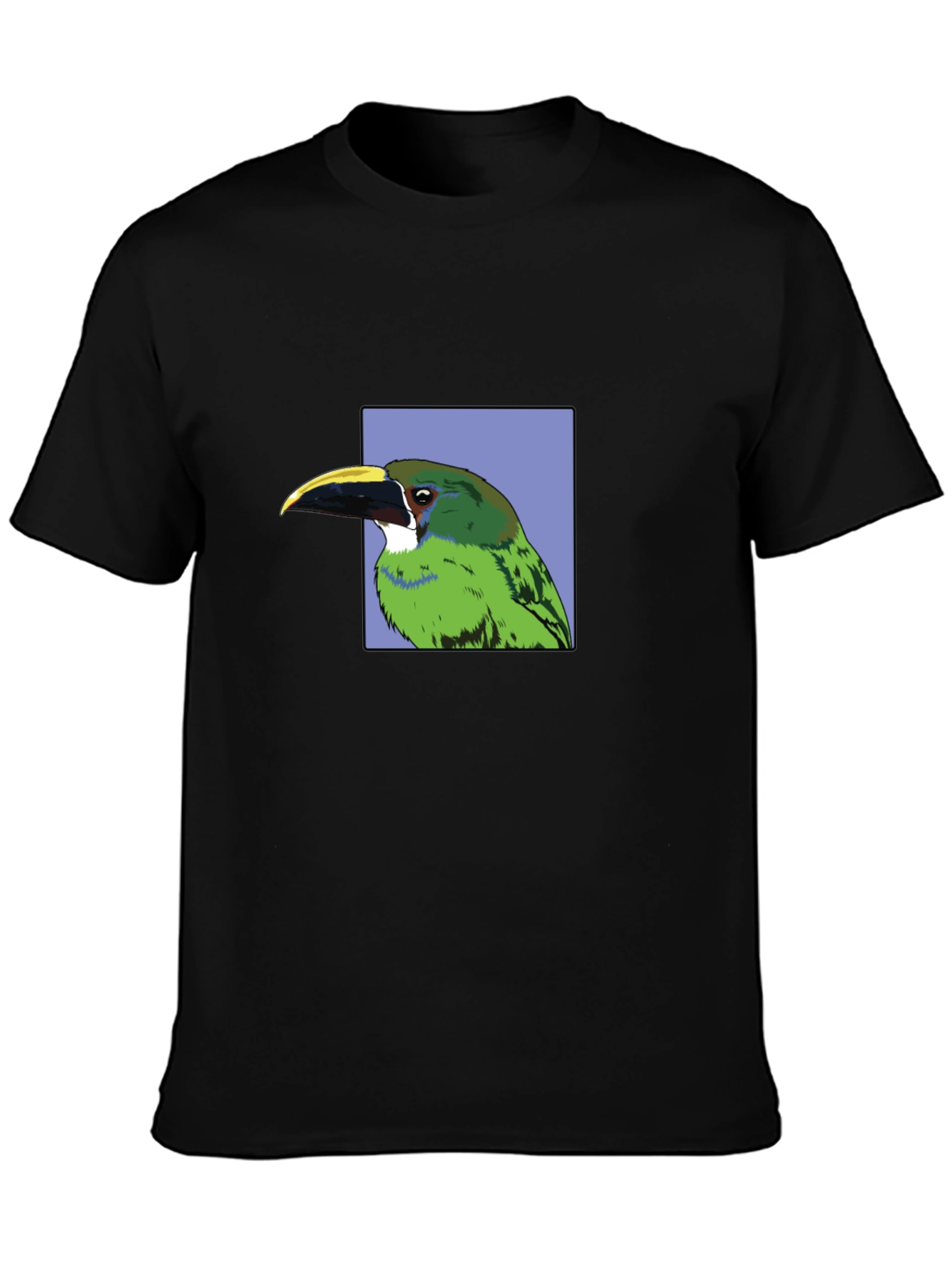 Tropical Bird Graphic Tee - Cool Nature Design