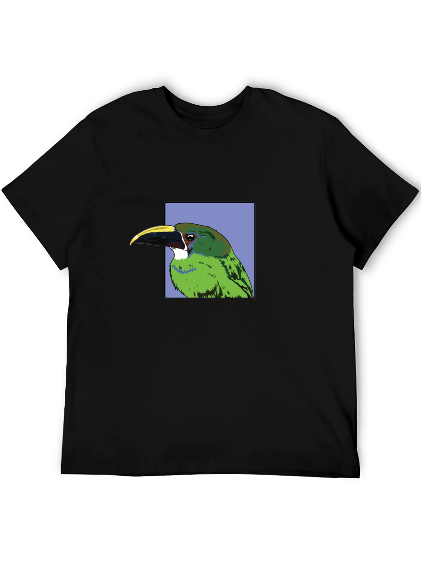 Tropical Bird Graphic Tee - Cool Nature Design