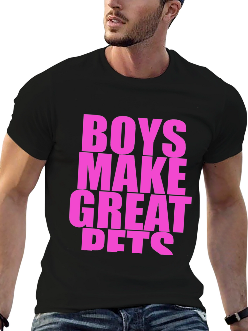 Boys Make Great Pets Graphic Tee