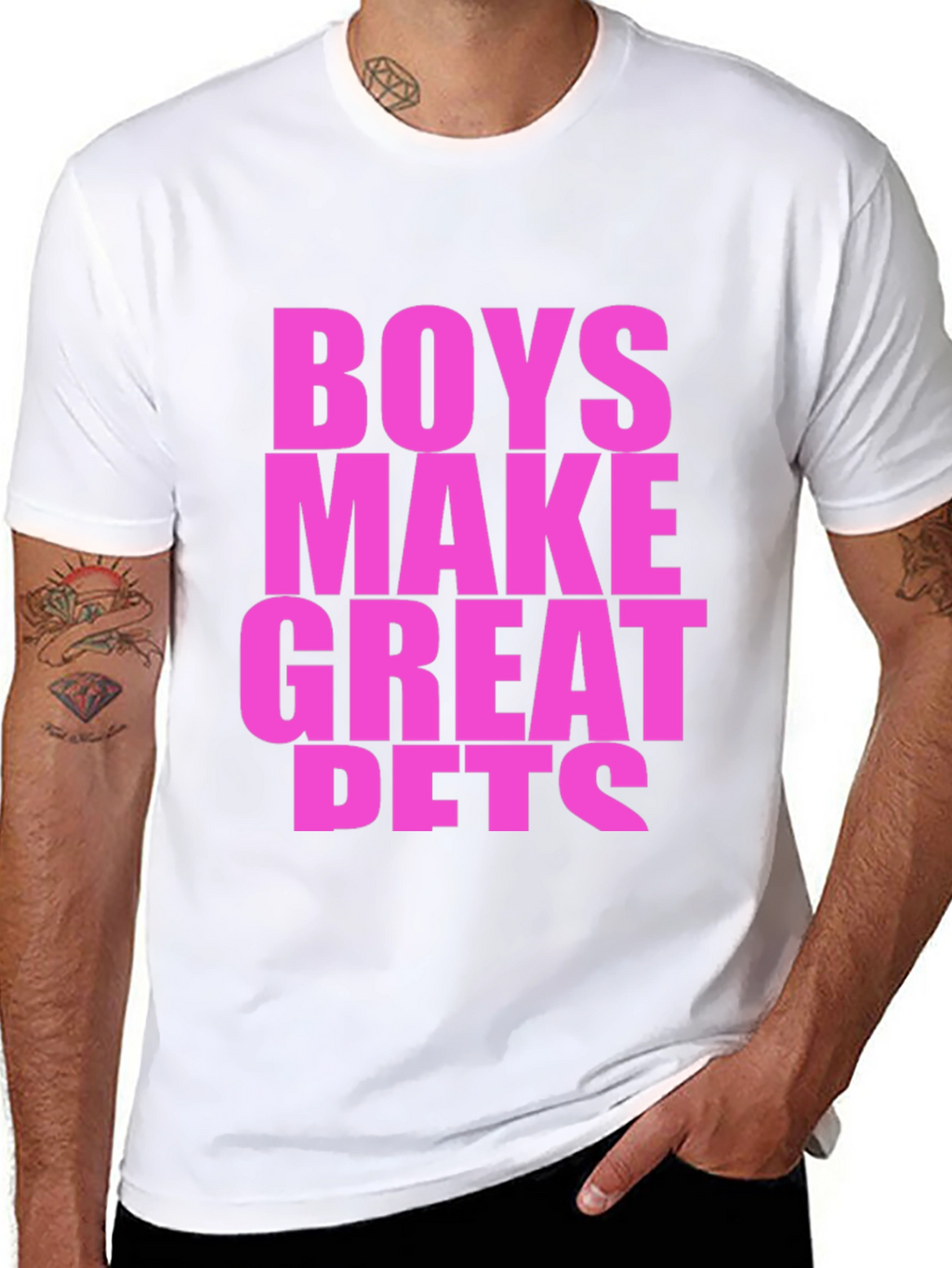 Boys Make Great Pets Graphic Tee