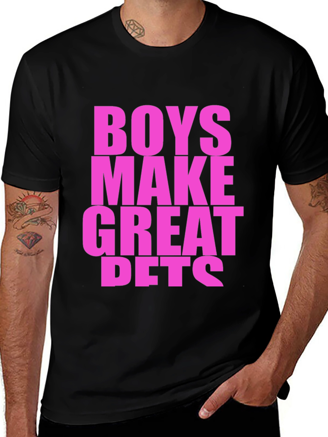 Boys Make Great Pets Graphic Tee