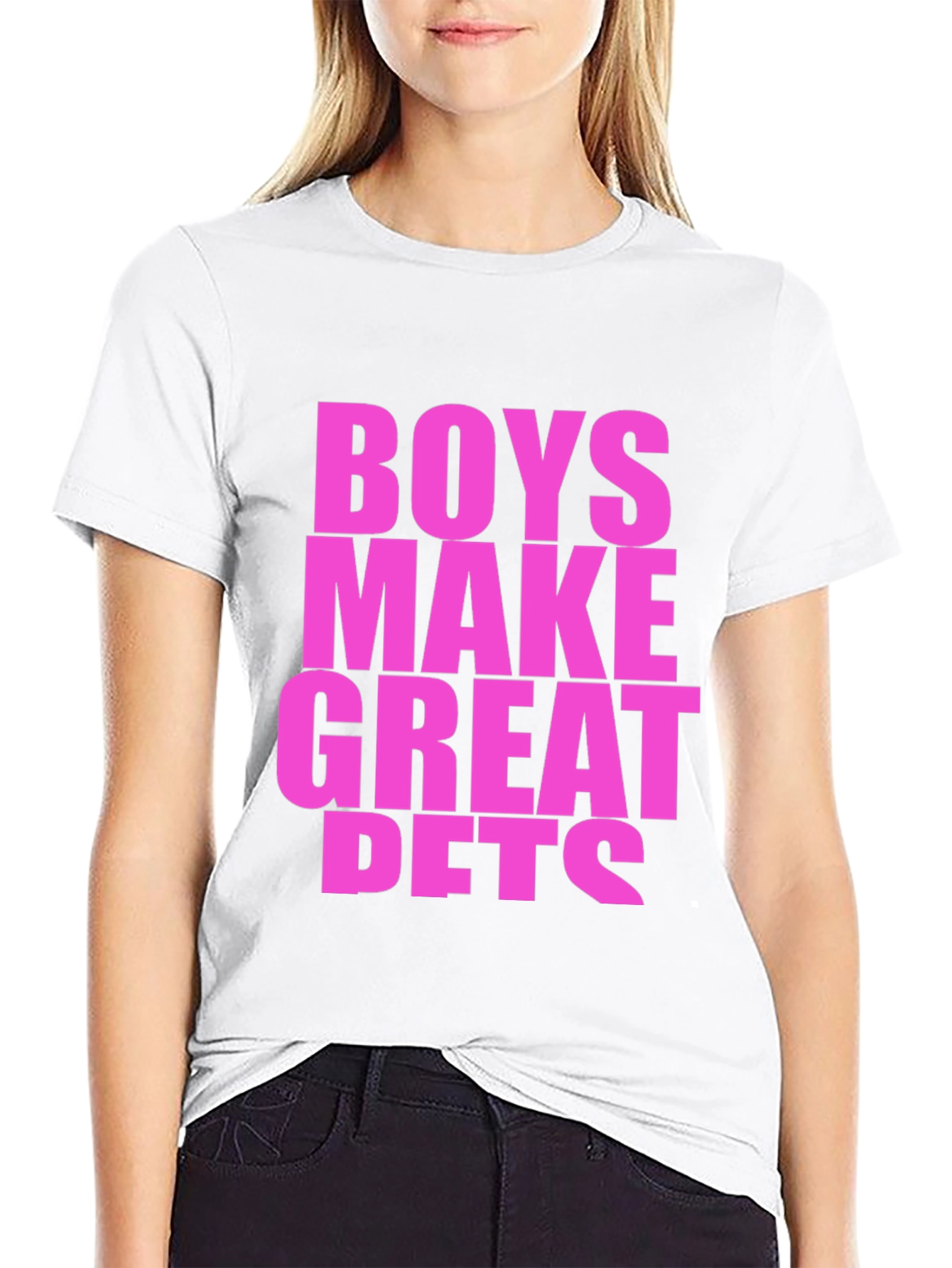 Boys Make Great Pets Graphic Tee
