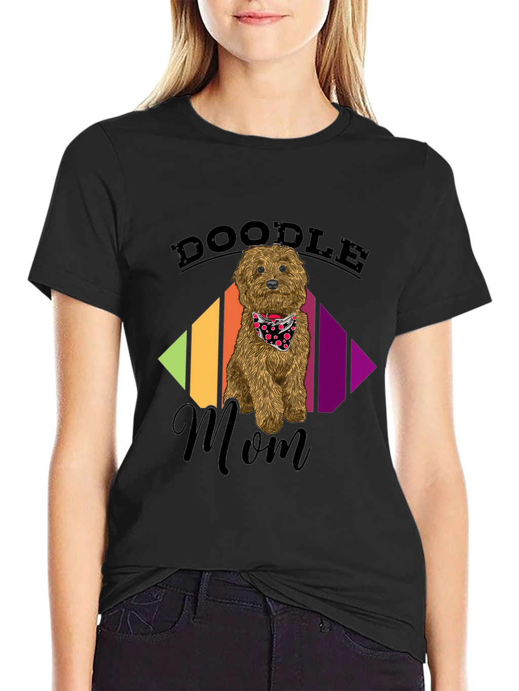 Doodle Mom T-Shirt - Cute Dog Lover Apparel