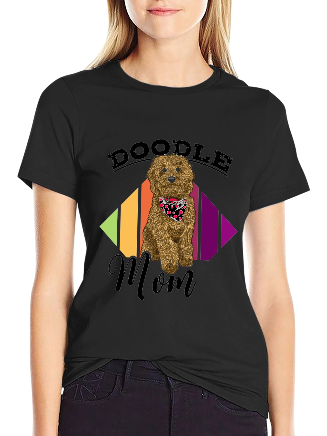 Doodle Mom T-Shirt - Cute Dog Lover Apparel