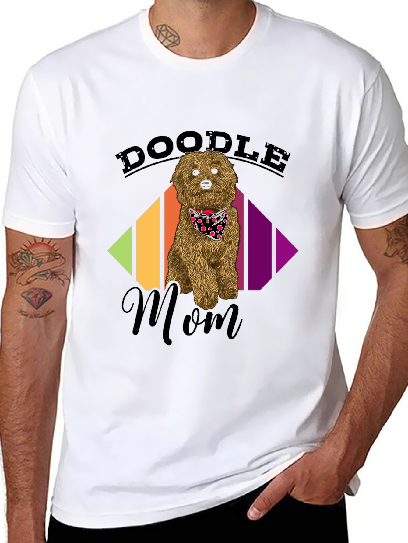 Doodle Mom T-Shirt - Cute Dog Lover Apparel
