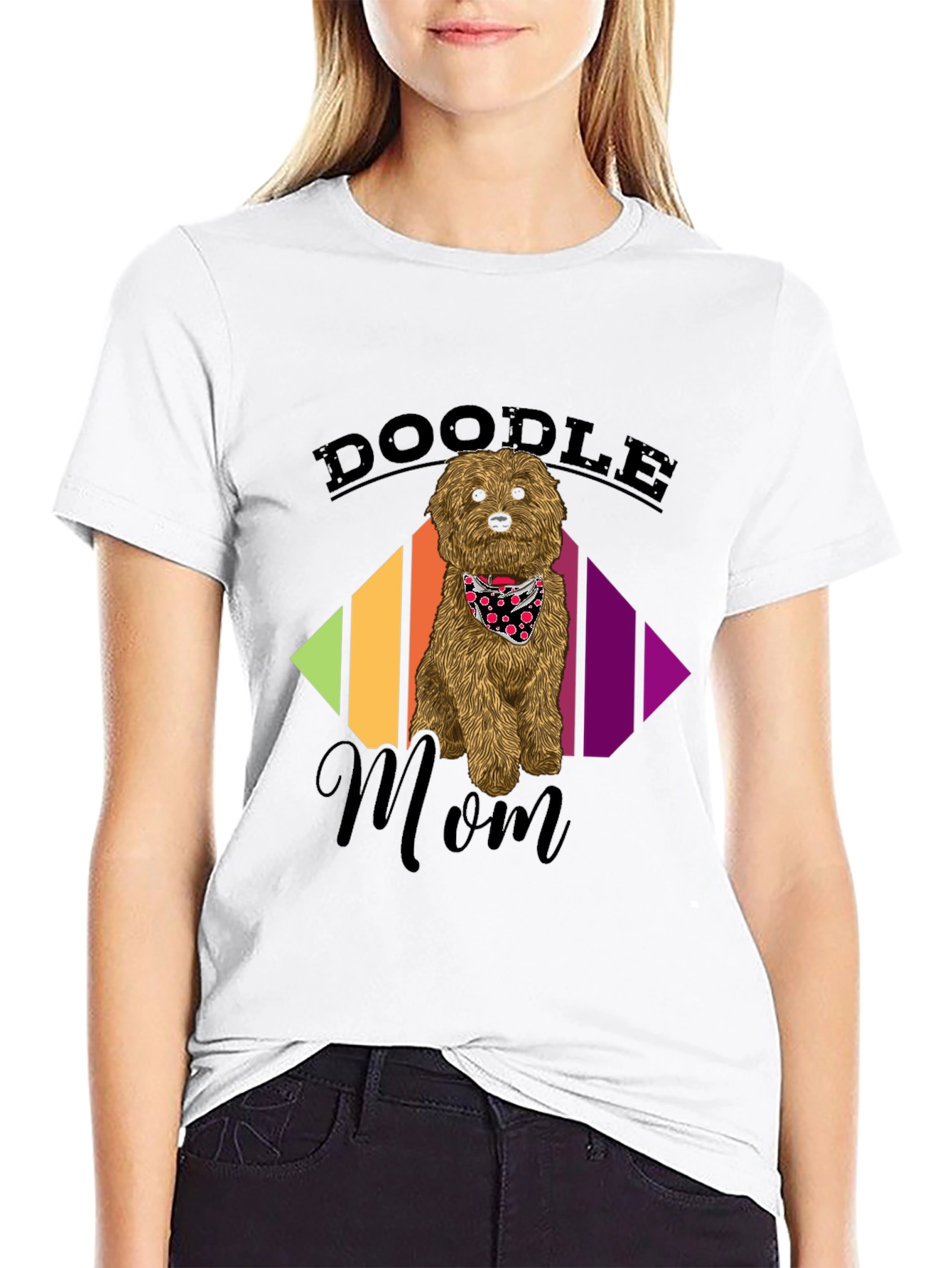 Doodle Mom T-Shirt - Cute Dog Lover Apparel