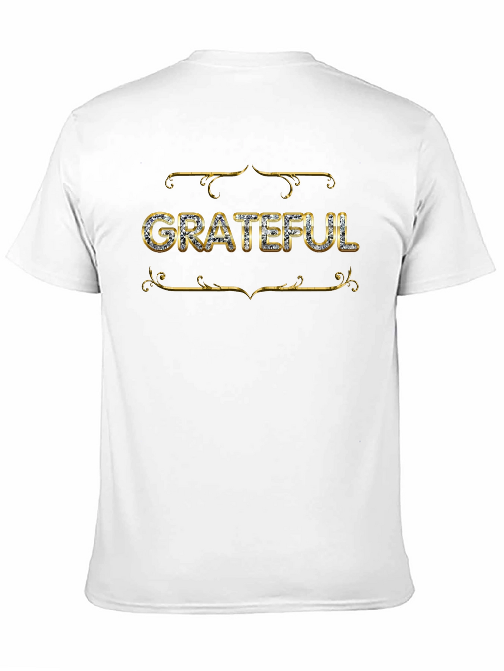 Grateful Graphic Tee - Diamond Style Lettering