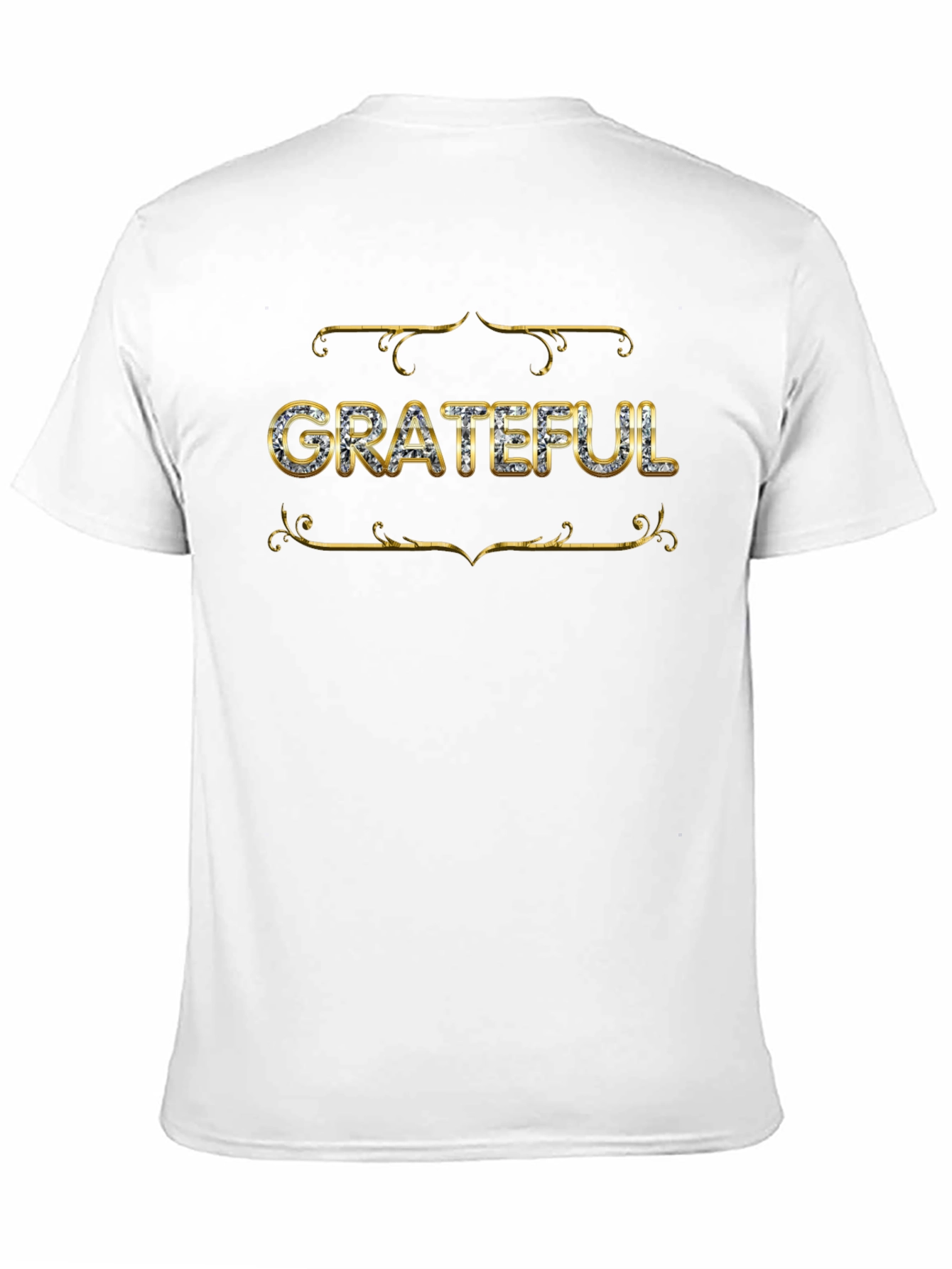 Grateful Graphic Tee - Diamond Style Lettering