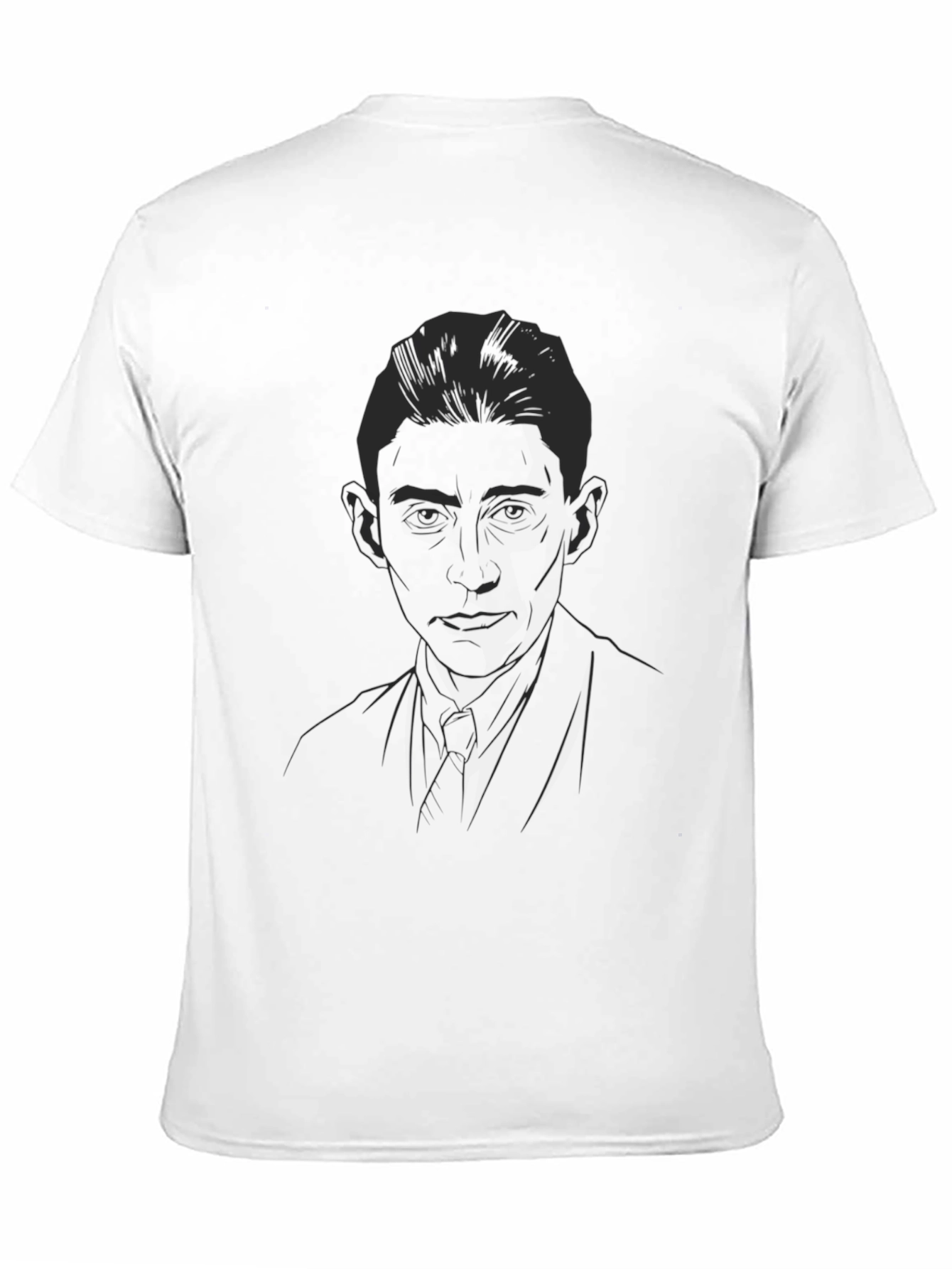 Kafka Portrait Black T-Shirt