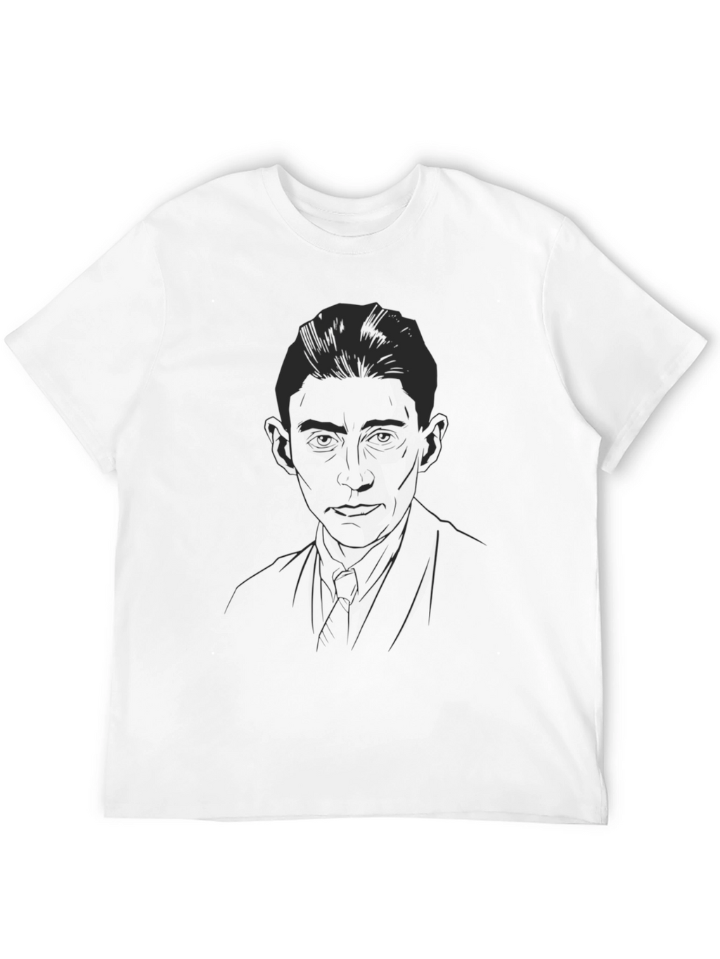 Kafka Portrait Black T-Shirt