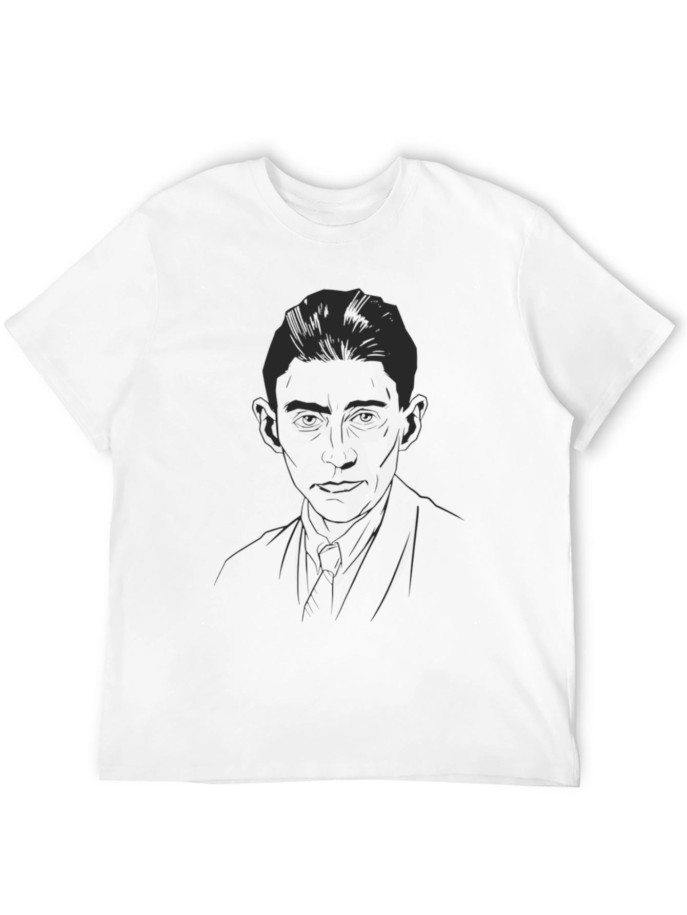 Kafka Portrait Black T-Shirt