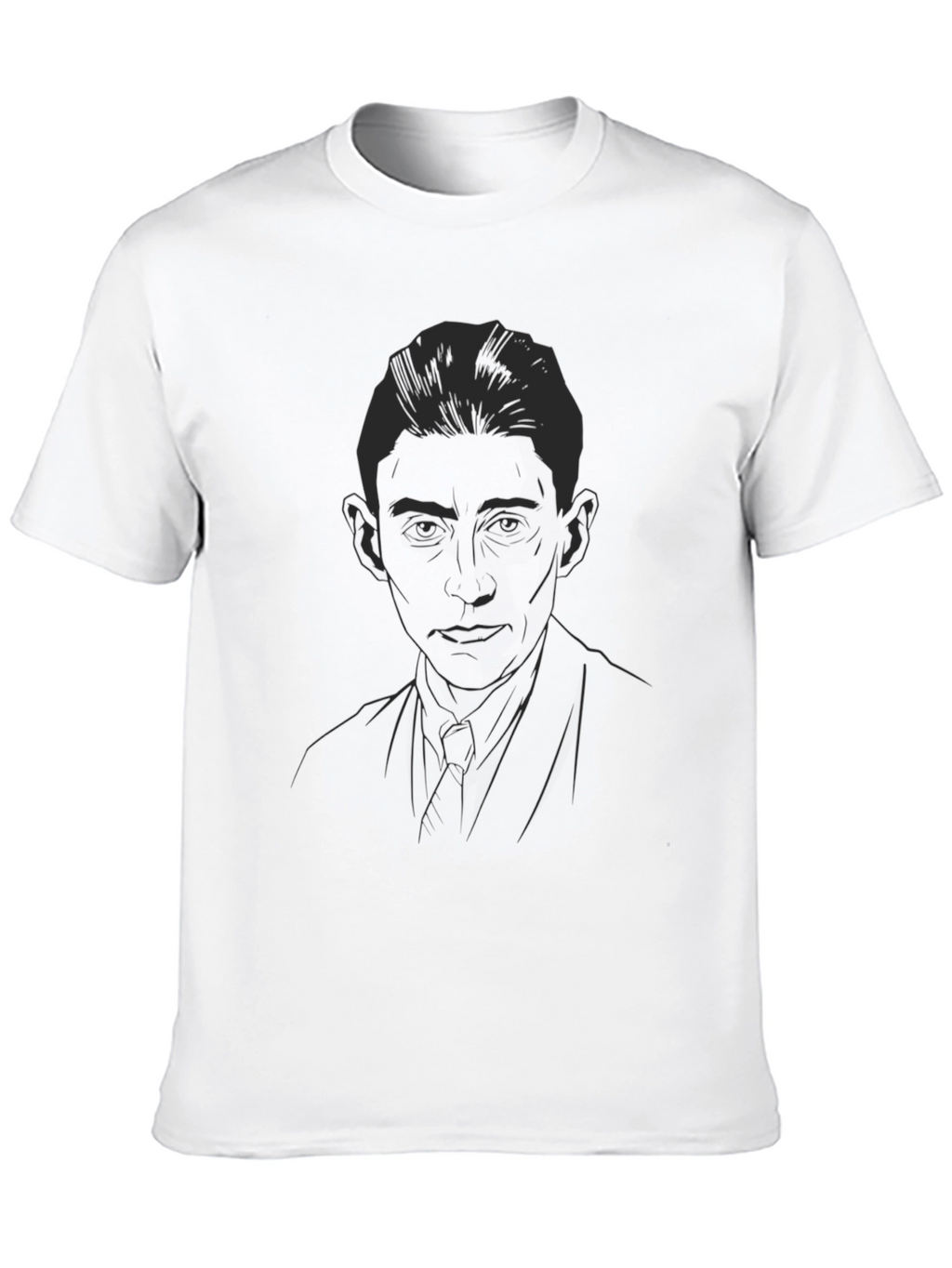 Kafka Portrait Black T-Shirt