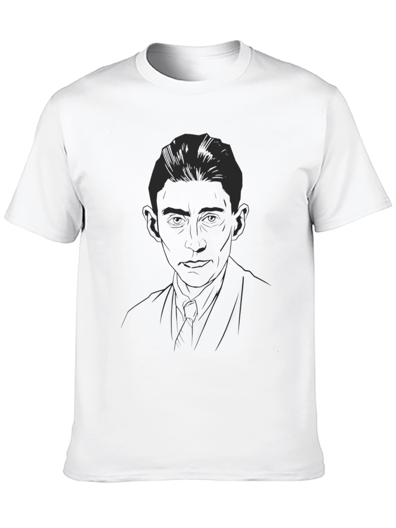 Kafka Portrait Black T-Shirt