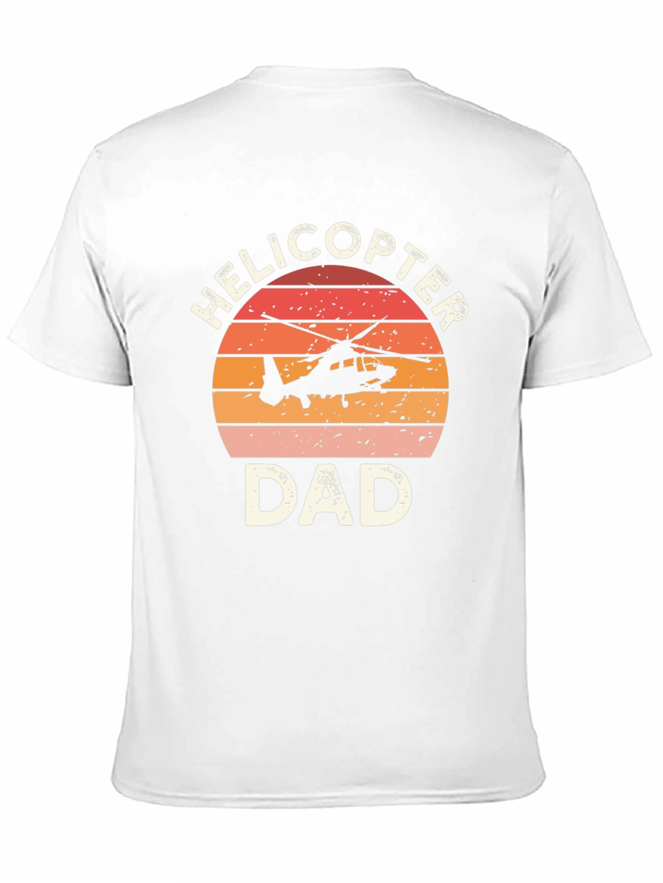 Helicopter Dad T-Shirt - Vintage Style Fathers Day Gift