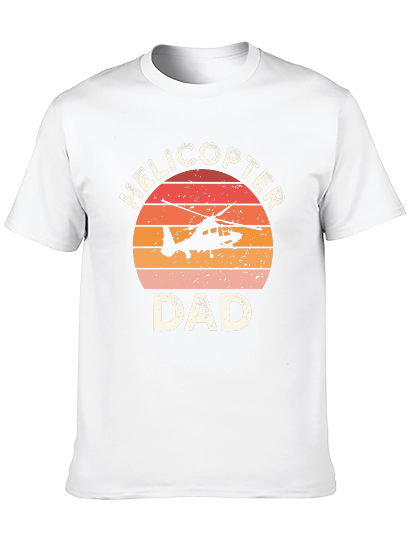 Helicopter Dad T-Shirt - Vintage Style Fathers Day Gift