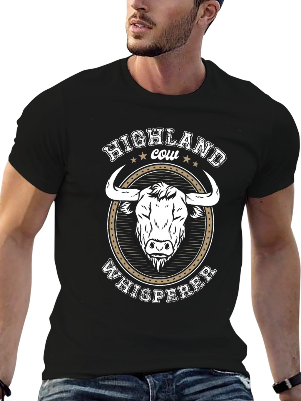 Highland Cow Whisperer T-Shirt