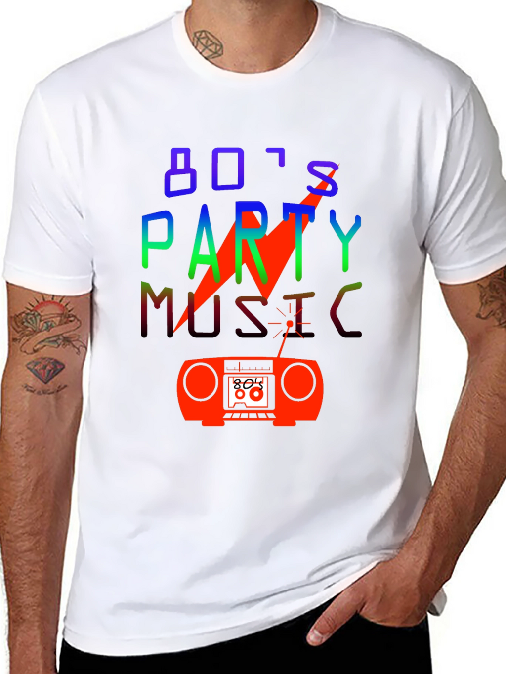 80s Party Music T-Shirt