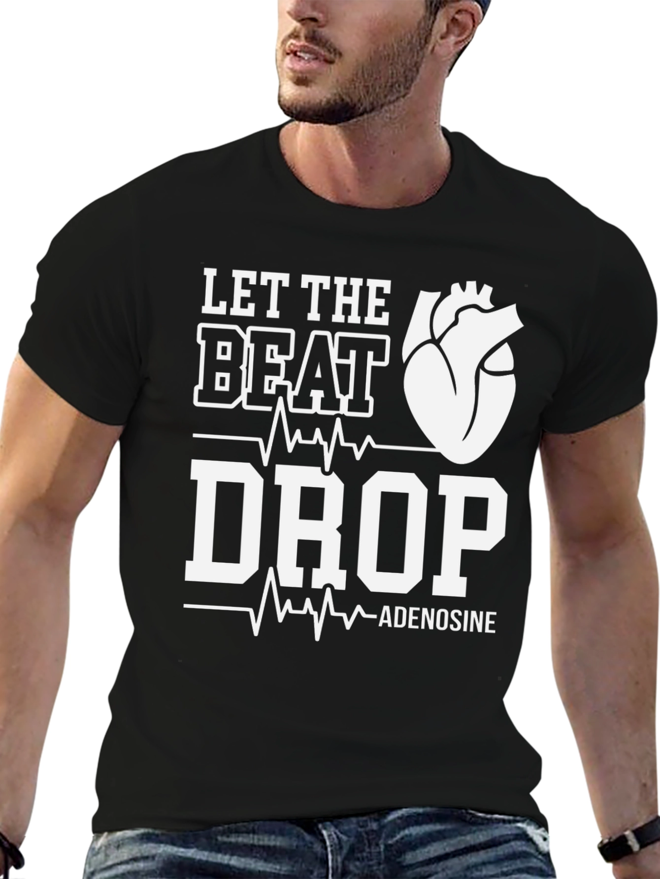 Let the Beat Drop Black T-Shirt