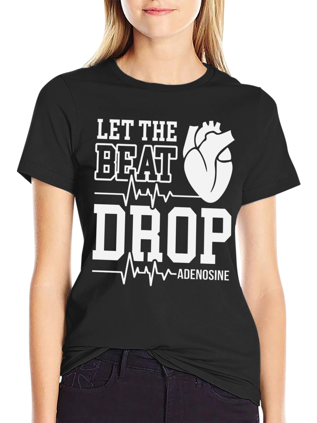 Let the Beat Drop Black T-Shirt