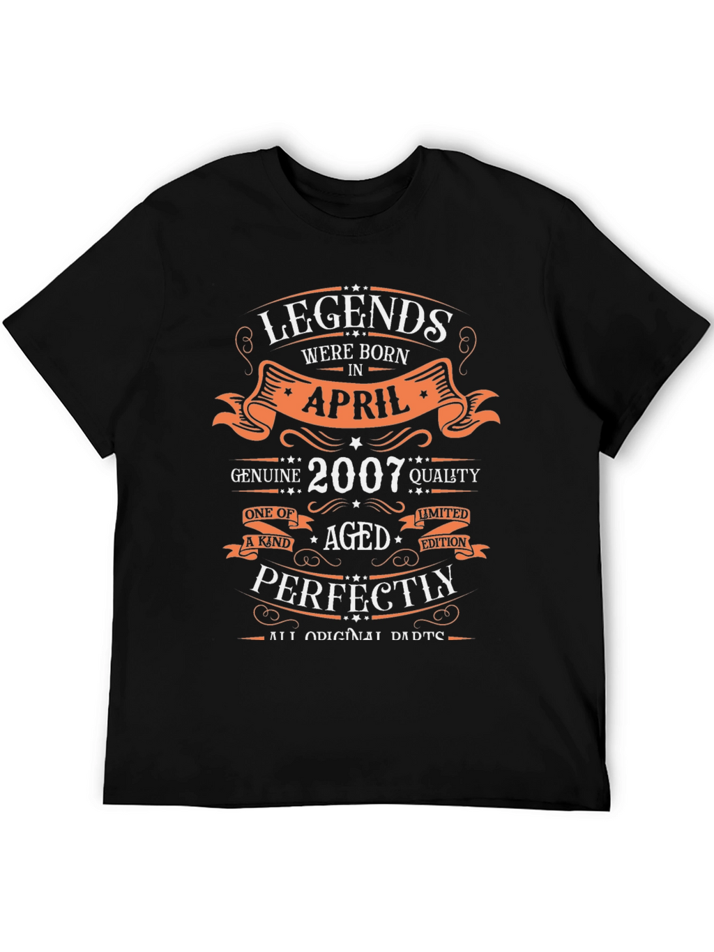 Legends Born In April 2007 T-Shirt