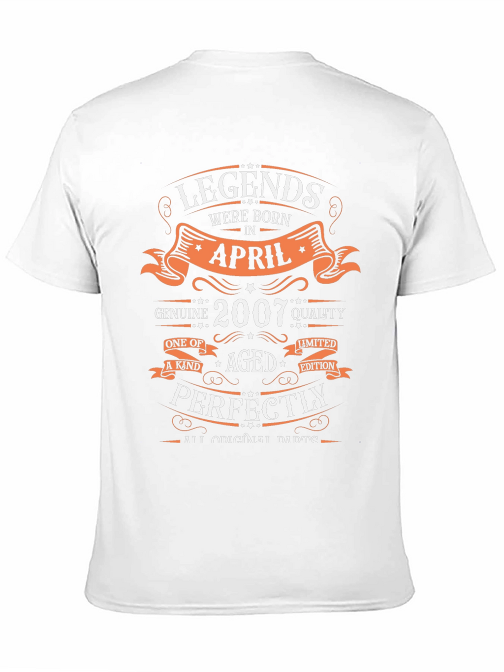 Legends Born In April 2007 T-Shirt