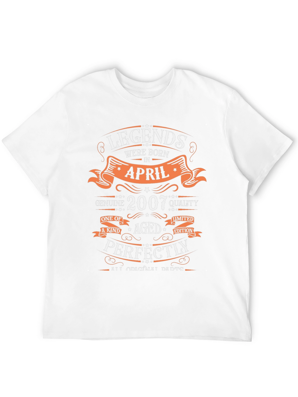 Legends Born In April 2007 T-Shirt