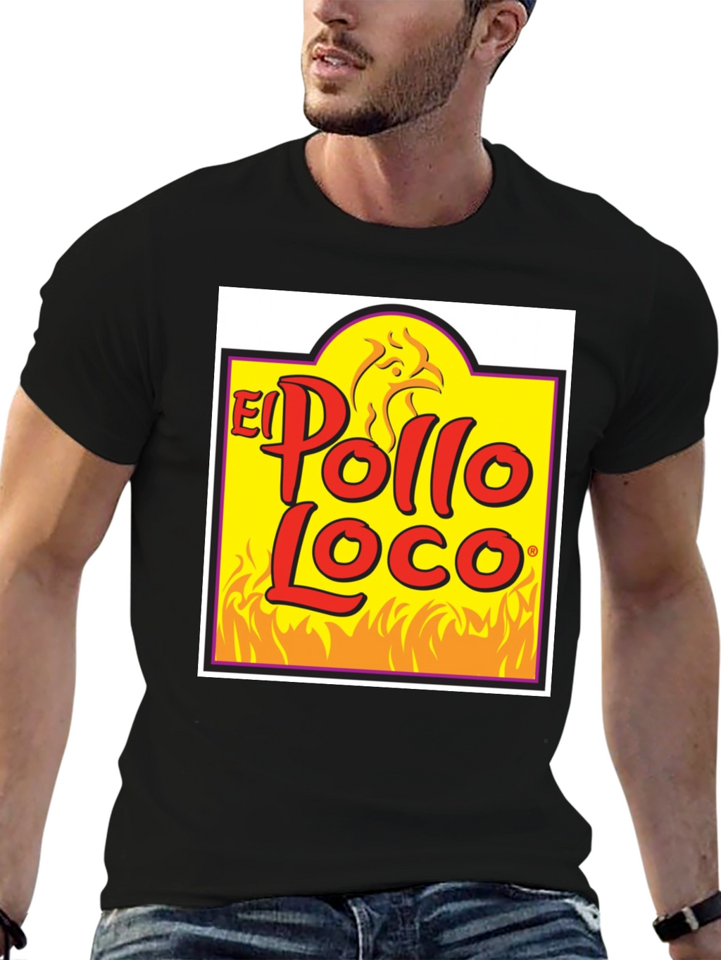 El Pollo Loco Graphic T-Shirt - Black