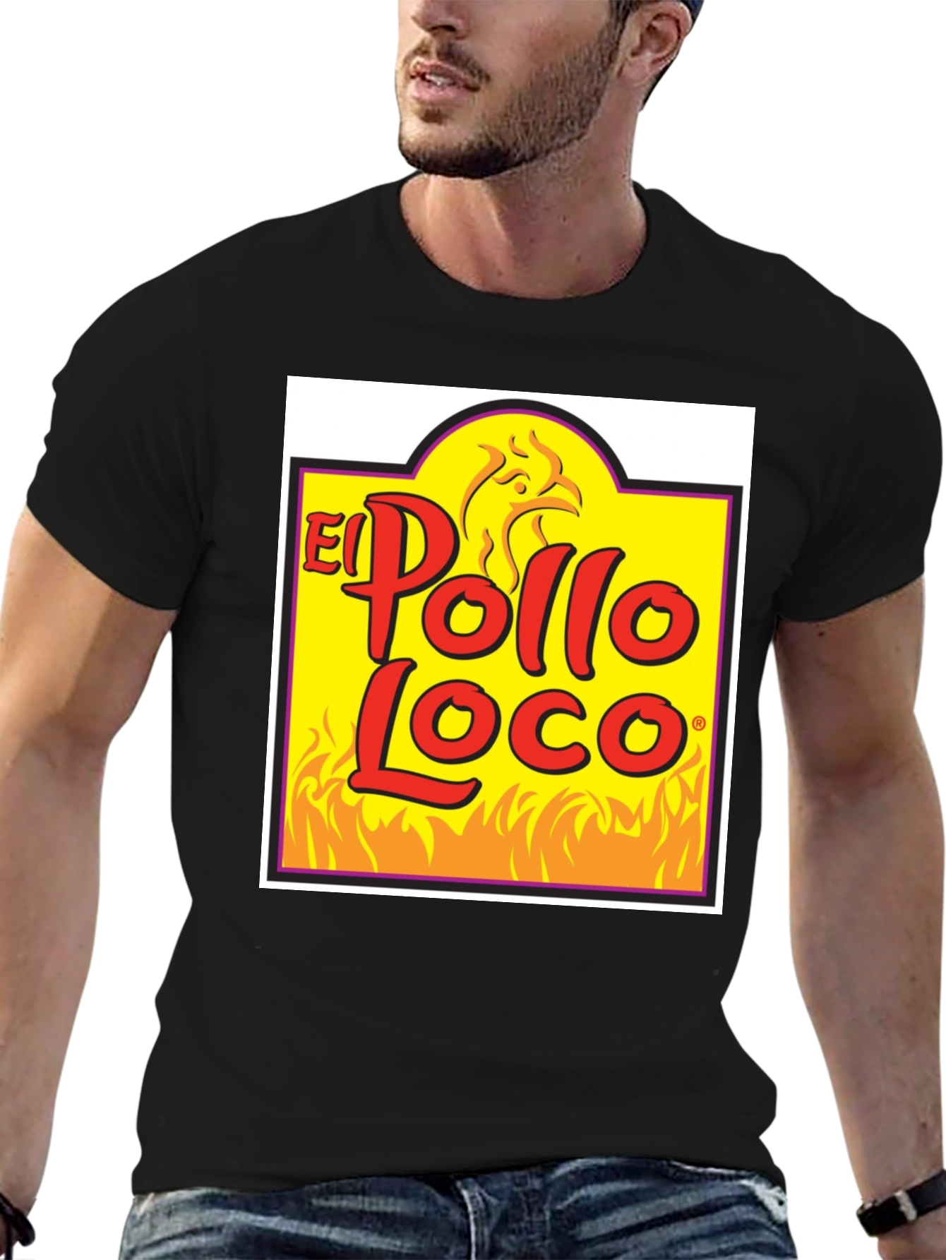 El Pollo Loco Graphic T-Shirt - Black