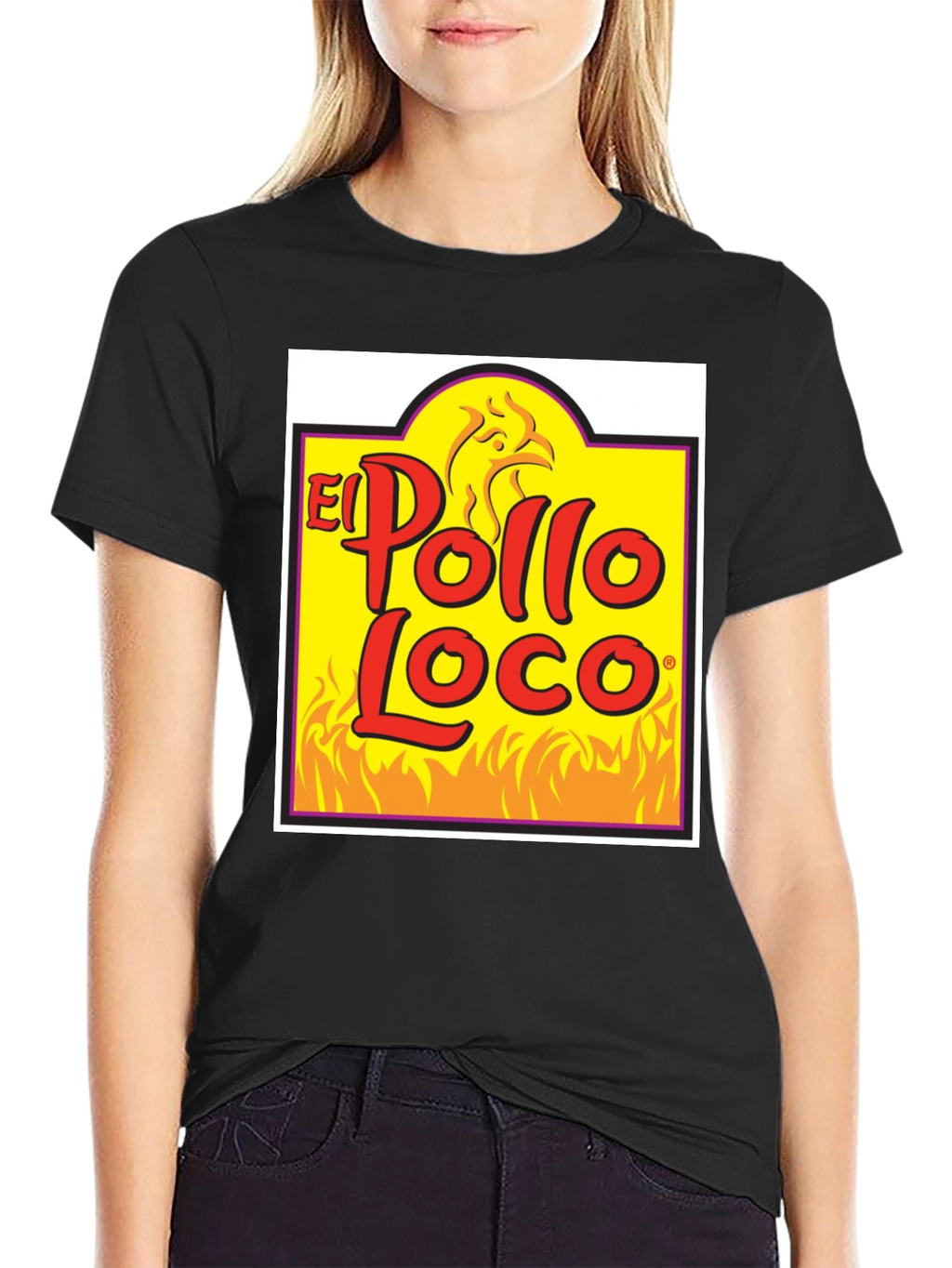 El Pollo Loco Graphic T-Shirt - Black