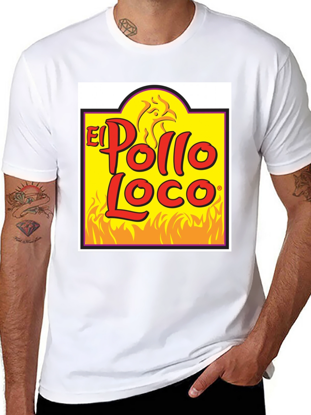 El Pollo Loco Graphic T-Shirt - Black