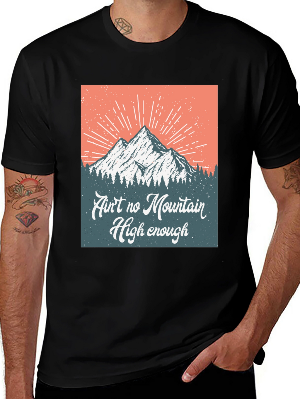 Aint No Mountain High Enough Graphic Tee