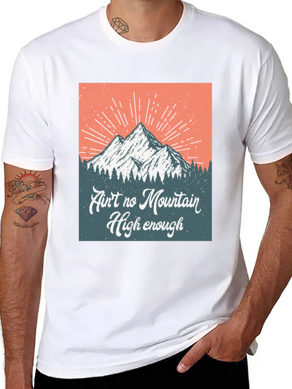Aint No Mountain High Enough Graphic Tee