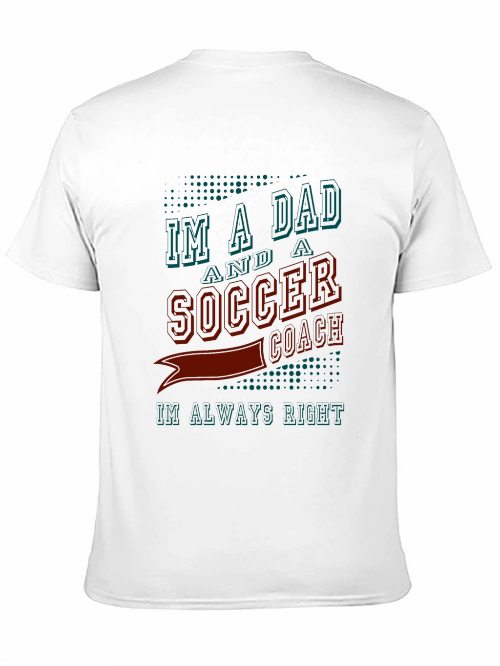 Dad Soccer Coach T-Shirt