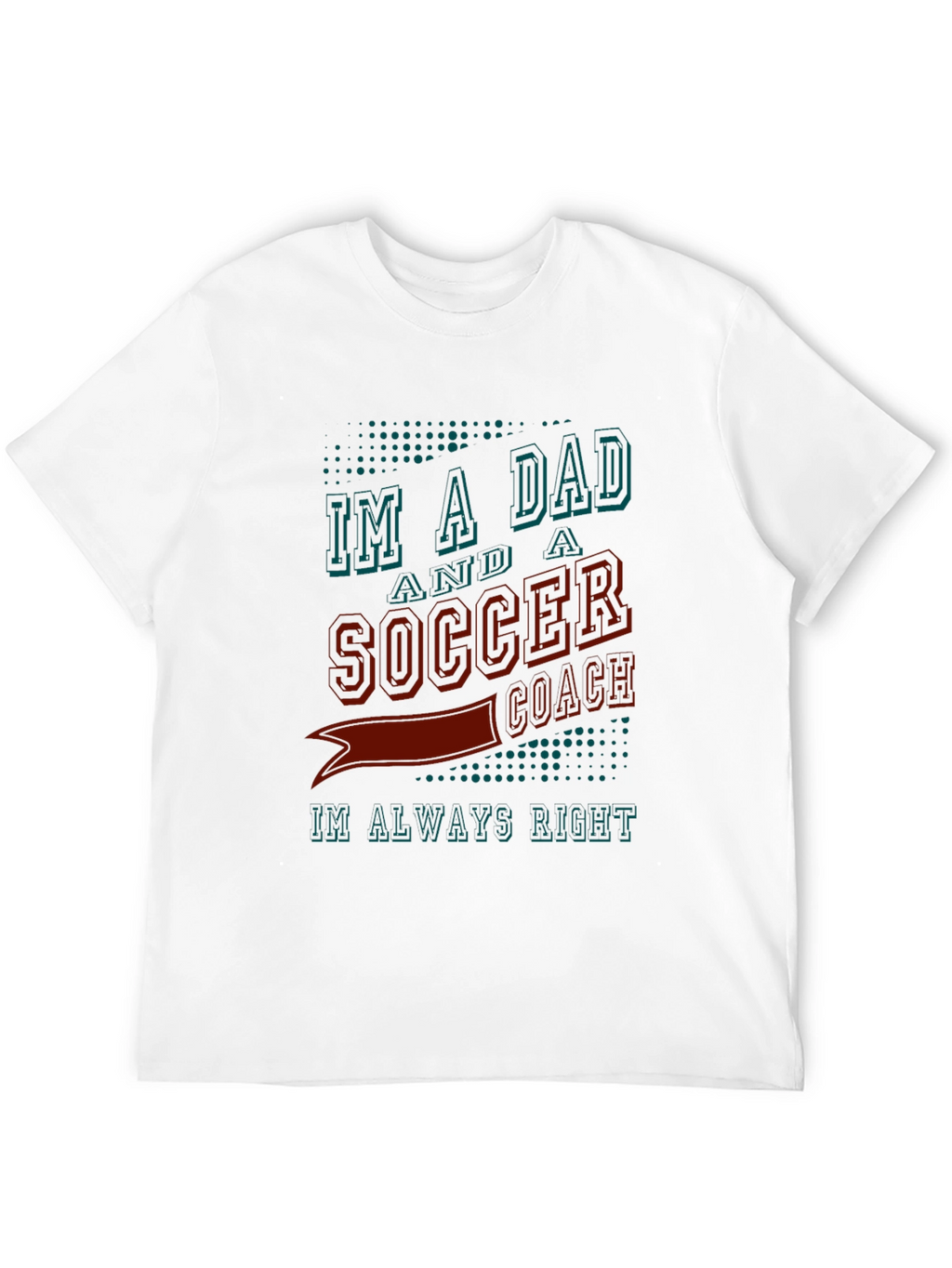 Dad Soccer Coach T-Shirt