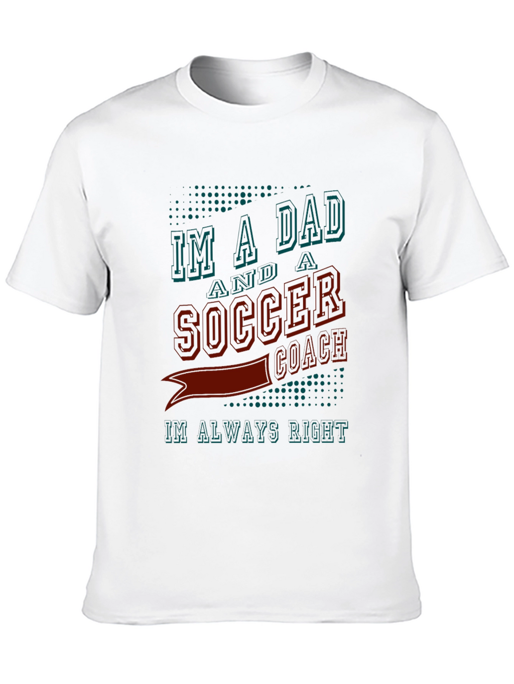 Dad Soccer Coach T-Shirt