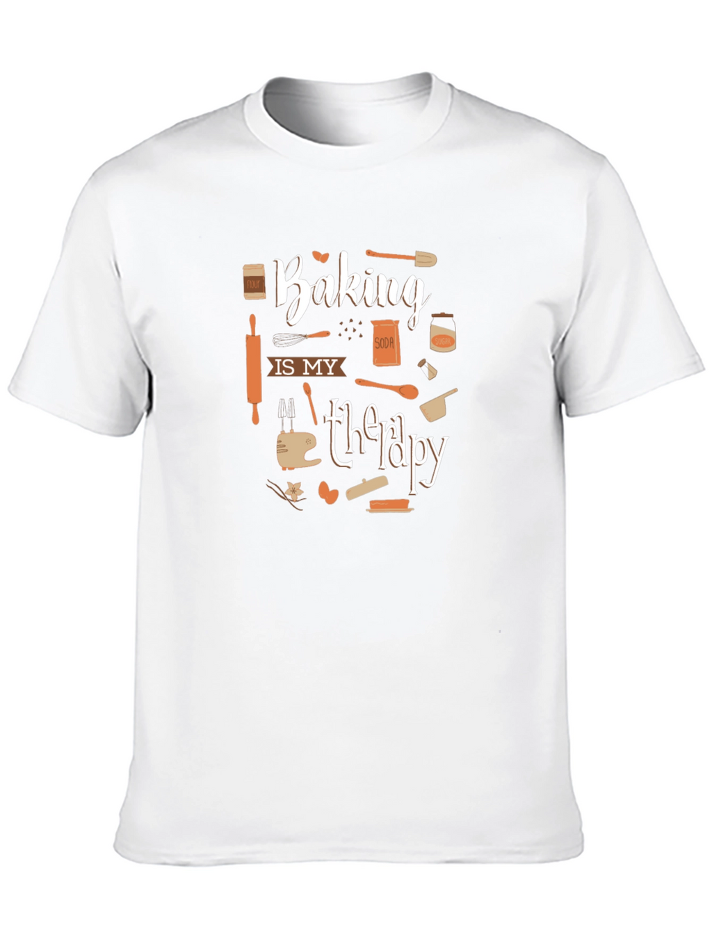 Baking is My Therapy T-Shirt