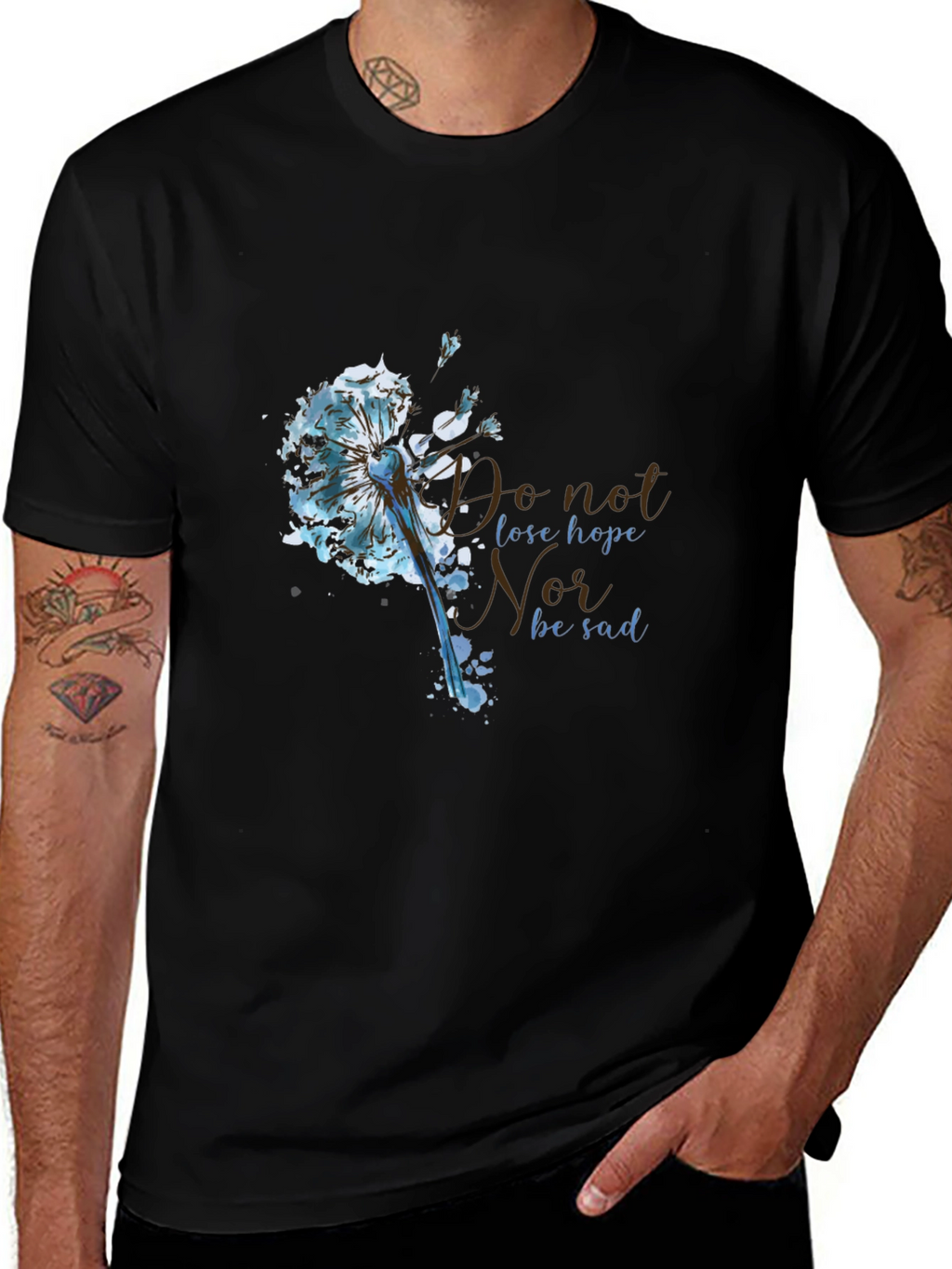 Dandelion Hope Graphic T-Shirt